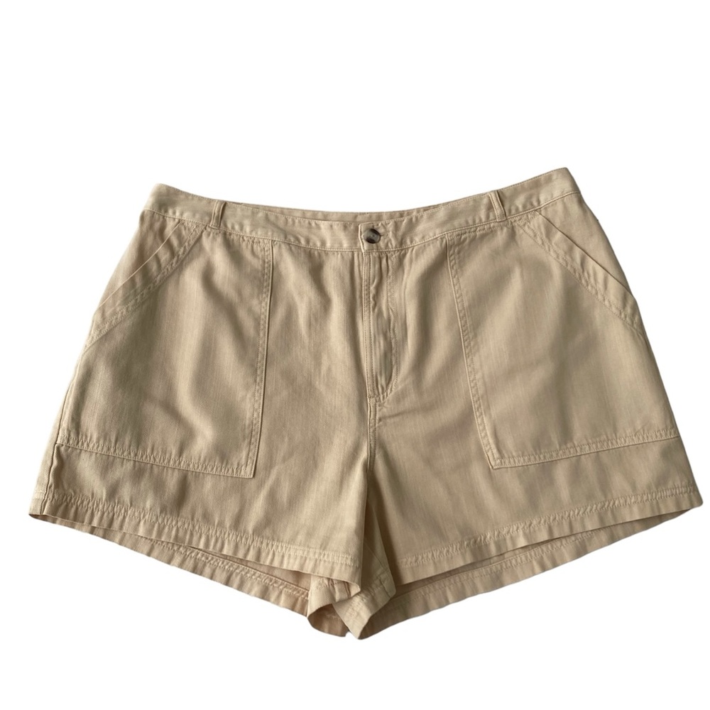 Universal Thread High-Rise Carpenter Shorts 100% Cotton Women's 17 New Yellow